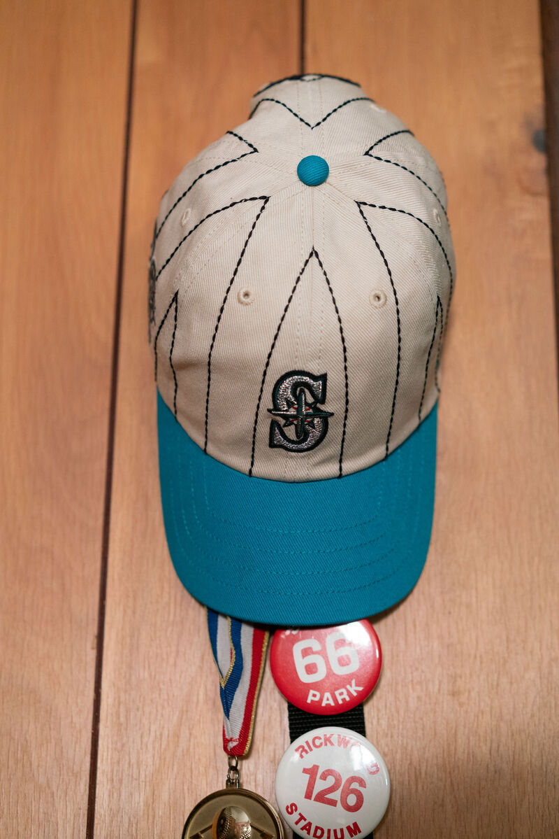 Chicago White Sox Rawlings '47 Brand Pinstripe Clean Up Hat